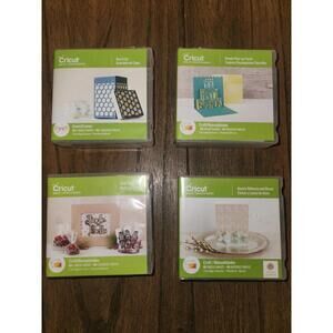 Cricut Image Set Lot Of 4 Box It Up, Single Pop Up Cards, Holly And Ivy, Anna's